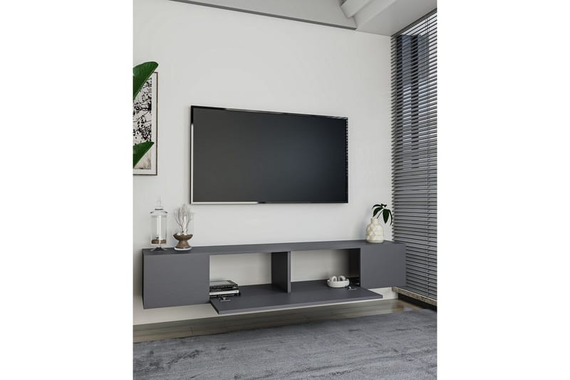 Avryn Tv-bänk 150 cm - Antracit - Möbler - Vardagsrum - Tv-möbler & mediamöbler - Tv-bänkar