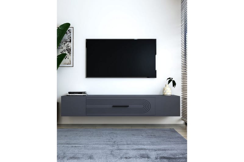 Avryn Tv-bänk 150 cm - Antracit - Möbler - Vardagsrum - Tv-möbler & mediamöbler - Tv-bänkar