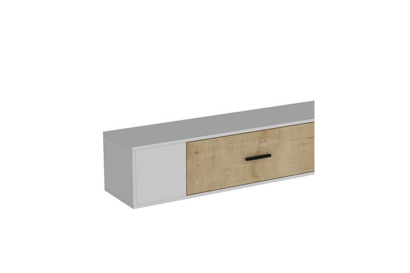 Avryn Tv-bänk 150 cm - Vit/Ek - Möbler - Vardagsrum - Tv-möbler & mediamöbler - Tv-bänkar