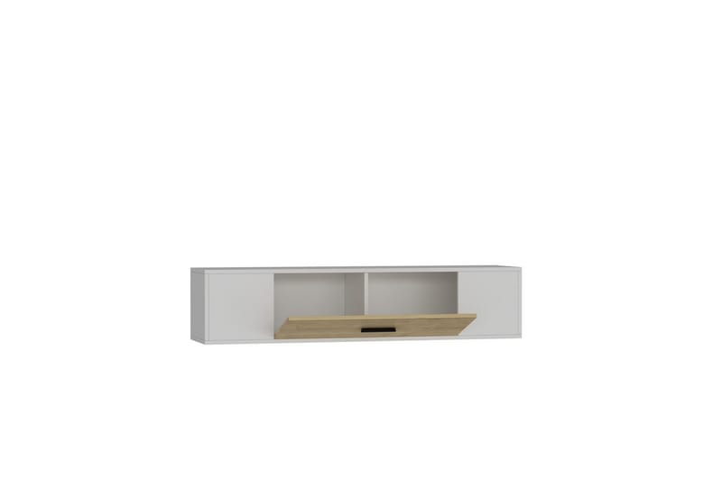 Avryn Tv-bänk 150 cm - Vit/Ek - Möbler - Vardagsrum - Tv-möbler & mediamöbler - Tv-bänkar