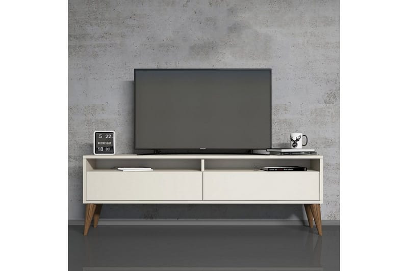 Bexheti Tv-bänk 150 cm - Cream - Möbler - Vardagsrum - Tv-möbler & mediamöbler - Tv-bänkar