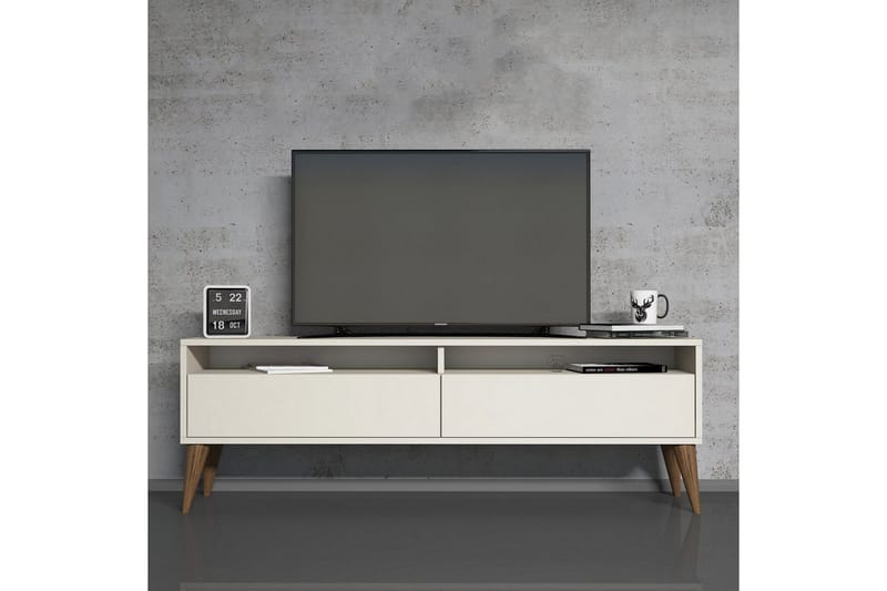 Bexheti Tv-bänk 150 cm - Cream - Möbler - Vardagsrum - Tv-möbler & mediamöbler - Tv-bänkar