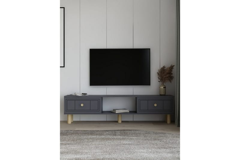 Bohem Tv-stativ 150x30 cm - Antracit - Möbler - Vardagsrum - Tv-möbler & mediamöbler - Tv-väggfästen & mediastativ - Tv stativ & väggfästen