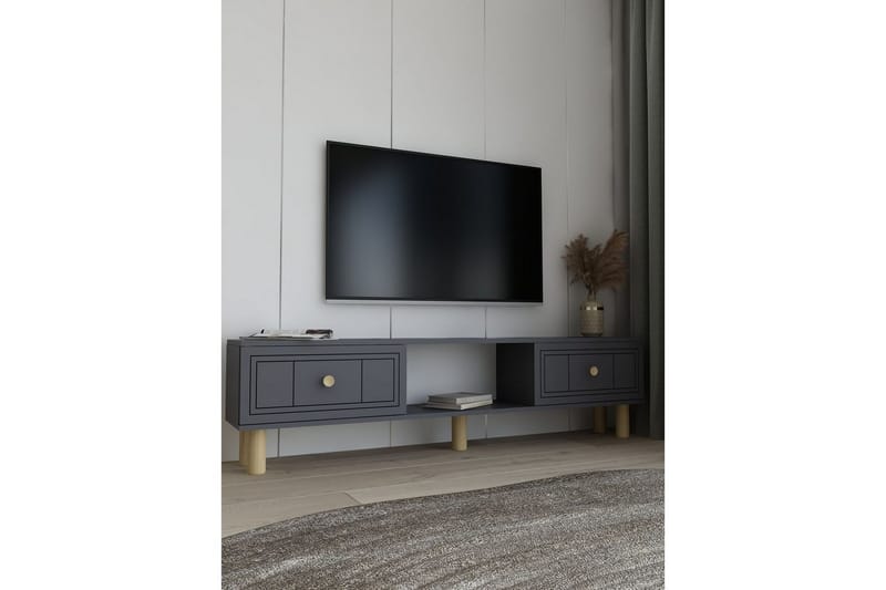 Bohem Tv-stativ 150x30 cm - Antracit - Möbler - Vardagsrum - Tv-möbler & mediamöbler - Tv-väggfästen & mediastativ - Tv stativ & väggfästen
