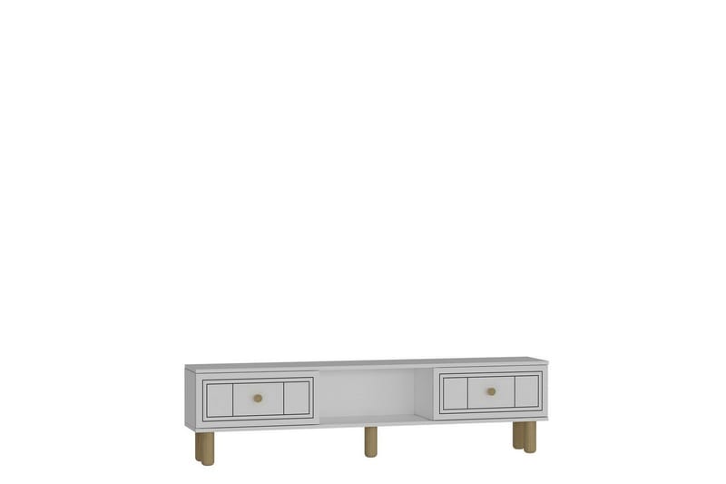 Bohem Tv-stativ 150x30 cm - Vit - Möbler - Vardagsrum - Tv-möbler & mediamöbler - Tv-väggfästen & mediastativ - Tv stativ & väggfästen