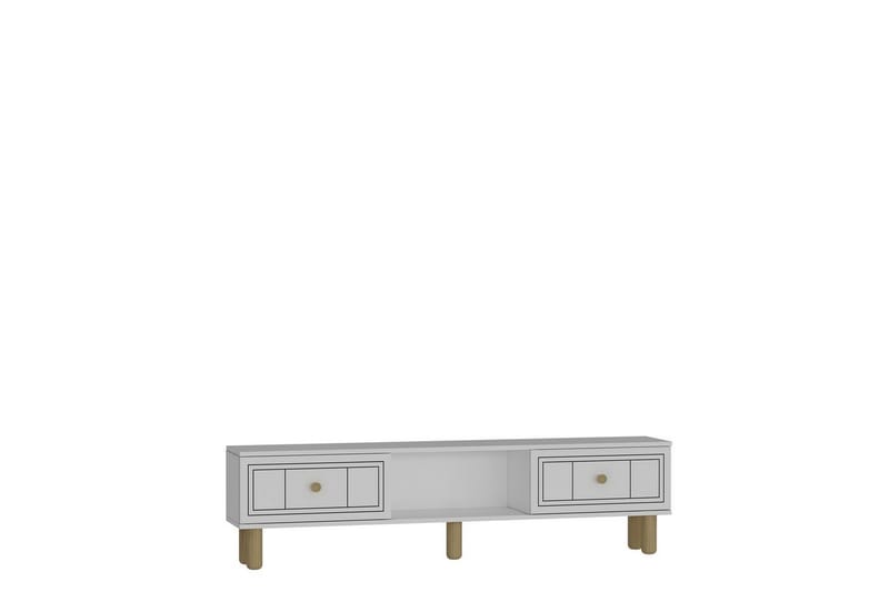 Bohem Tv-stativ 150x30 cm - Vit - Möbler - Vardagsrum - Tv-möbler & mediamöbler - Tv-väggfästen & mediastativ - Tv stativ & väggfästen