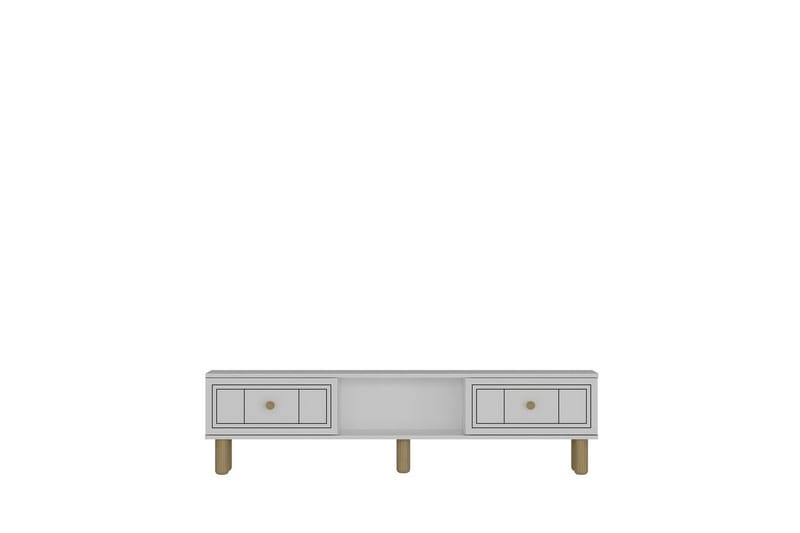 Bohem Tv-stativ 150x30 cm - Vit - Möbler - Vardagsrum - Tv-möbler & mediamöbler - Tv-väggfästen & mediastativ - Tv stativ & väggfästen