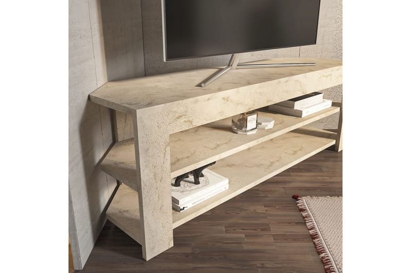 Bralyn Tv-bänk 120 cm - Travertine - Möbler - Vardagsrum - Tv-möbler & mediamöbler - Tv-bänkar