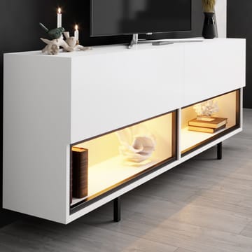 Cielieucel TV-bänk 180 cm - Vit - Möbler - Vardagsrum - Tv-möbler & mediamöbler - Tv-bänkar