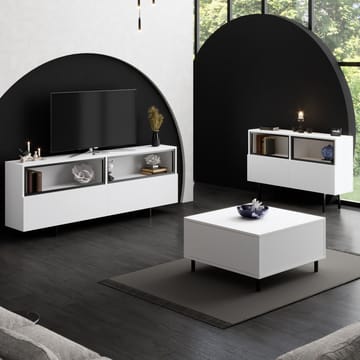 Cielieucel TV-bänk 180 cm - Vit - Möbler - Vardagsrum - Tv-möbler & mediamöbler - Tv-bänkar
