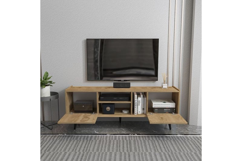 Corvo Tv-bänk 154,4 cm - Ek - Möbler - Vardagsrum - Tv-möbler & mediamöbler - Tv-bänkar