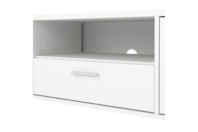 Cristian Tv-stativ 38 cm - Vit - Möbler - Vardagsrum - Tv-möbler & mediamöbler - Tv-väggfästen & mediastativ - Tv stativ & väggfästen