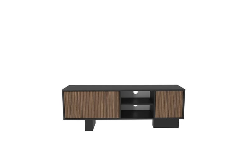 Dargaville Tv-bänk 150 cm - Svart/Brun - Möbler - Vardagsrum - Tv-möbler & mediamöbler - Tv-bänkar