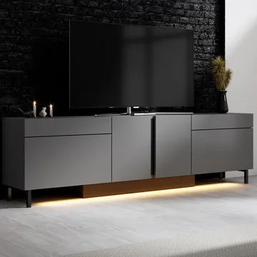 Djarhint TV-bänk 180 cm - Antracit - Möbler - Vardagsrum - Tv-möbler & mediamöbler - Tv-bänkar