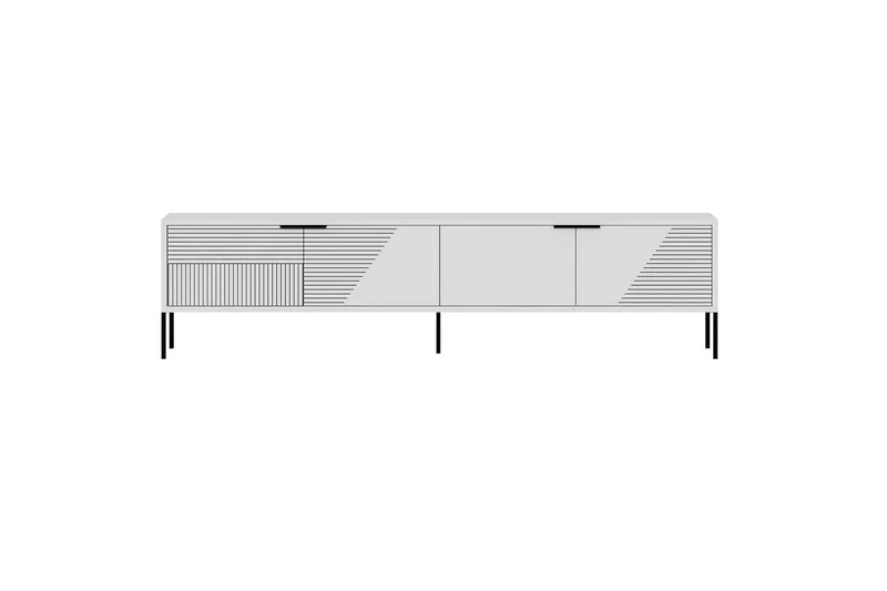 Dorellez Tv-bänk 180 cm, Vit