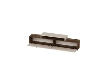 Durros Tv-bänk 180 cm - Valnöt/Beige - Möbler - Vardagsrum - Tv-möbler & mediamöbler - Tv-bänkar