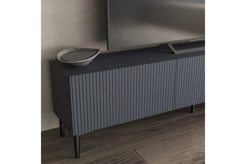Elith Tv-bänk 180 cm - Antracit - Möbler - Vardagsrum - Tv-möbler & mediamöbler - Tv-bänkar