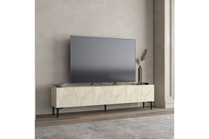 Elith Tv-bänk 180 cm - Travertine - Möbler - Vardagsrum - Tv-möbler & mediamöbler - Tv-bänkar