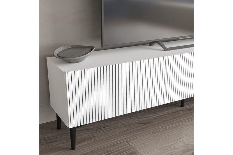 Elith Tv-bänk 180 cm - Vit - Möbler - Vardagsrum - Tv-möbler & mediamöbler - Tv-bänkar