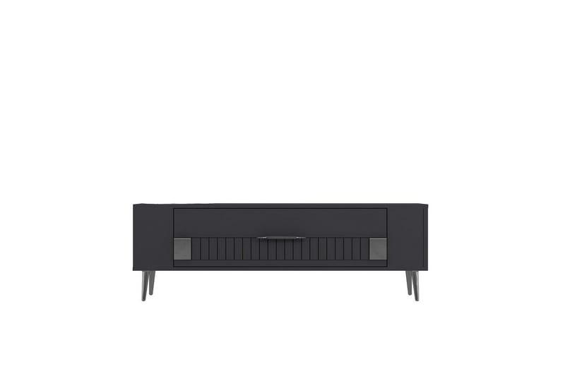 Estel Tv-bänk 120 cm - Antracit/Silver - Möbler - Vardagsrum - Tv-möbler & mediamöbler - Tv-bänkar
