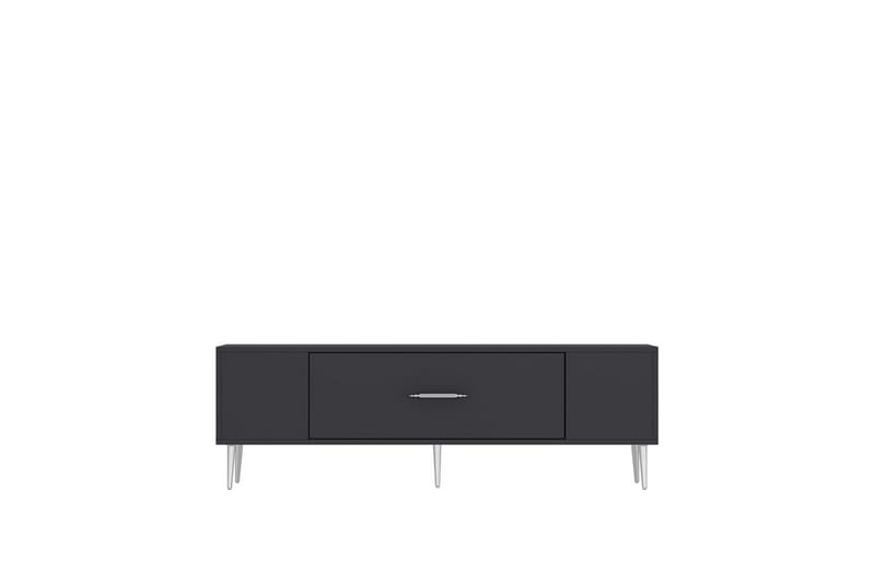 Feynor Tv-bänk 150 cm - Antracit/Silver - Möbler - Vardagsrum - Tv-möbler & mediamöbler - Tv-bänkar
