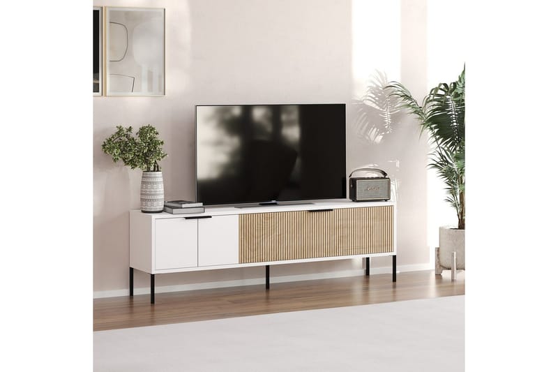Hew Tv-bänk 150 cm - Vit - Möbler - Vardagsrum - Tv-möbler & mediamöbler - Tv-bänkar
