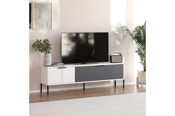 Hew Tv-bänk 150 cm - Vit/Antracit - Möbler - Vardagsrum - Tv-möbler & mediamöbler - Tv-bänkar