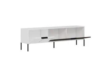 Hew Tv-bänk 150 cm - Vit/Valnöt - Möbler - Vardagsrum - Tv-möbler & mediamöbler - Tv-bänkar