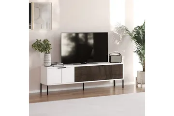 Hew Tv-bänk 150 cm - Vit/Valnöt - Möbler - Vardagsrum - Tv-möbler & mediamöbler - Tv-bänkar