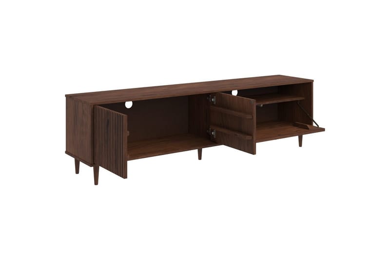 Jerzy Tv-stativ 180x38 cm - Brun - Möbler - Vardagsrum - Tv-möbler & mediamöbler - Tv-väggfästen & mediastativ - Tv stativ & väggfästen