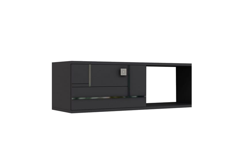 Jorin Tv-bänk 150 cm - Antracit/Silver - Möbler - Vardagsrum - Tv-möbler & mediamöbler - Tv-bänkar