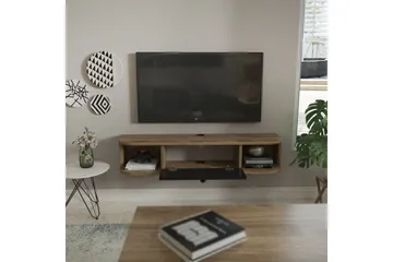 Kalvos Tv-bänk 120 cm - Svart/Ek - Möbler - Vardagsrum - Tv-möbler & mediamöbler - Tv-bänkar