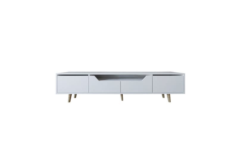 Kollumber Tv-stativ 180x30 cm - Vit - Möbler - Vardagsrum - Tv-möbler & mediamöbler - Tv-väggfästen & mediastativ - Tv stativ & väggfästen