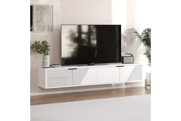 Kulwant Tv-bänk 180 cm - Vit - Möbler - Vardagsrum - Tv-möbler & mediamöbler - Tv-bänkar
