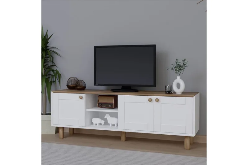 Kuniyoshi Tv-bänk 160 cm - Ek - Möbler - Vardagsrum - Tv-möbler & mediamöbler - Tv-bänkar