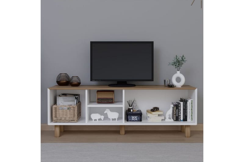 Kuniyoshi Tv-bänk 160 cm - Ek - Möbler - Vardagsrum - Tv-möbler & mediamöbler - Tv-bänkar