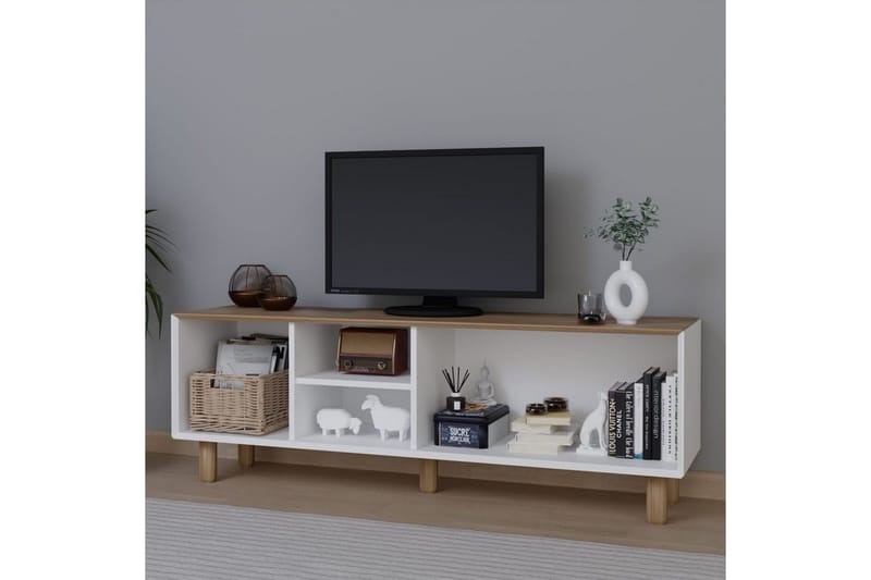 Kuniyoshi Tv-bänk 160 cm - Ek - Möbler - Vardagsrum - Tv-möbler & mediamöbler - Tv-bänkar