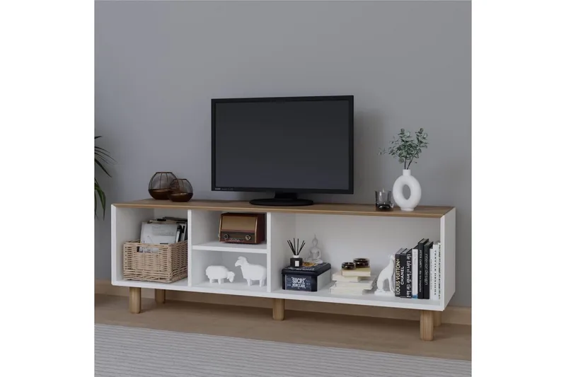 Kuniyoshi Tv-bänk 160 cm - Ek - Möbler - Vardagsrum - Tv-möbler & mediamöbler - Tv-bänkar