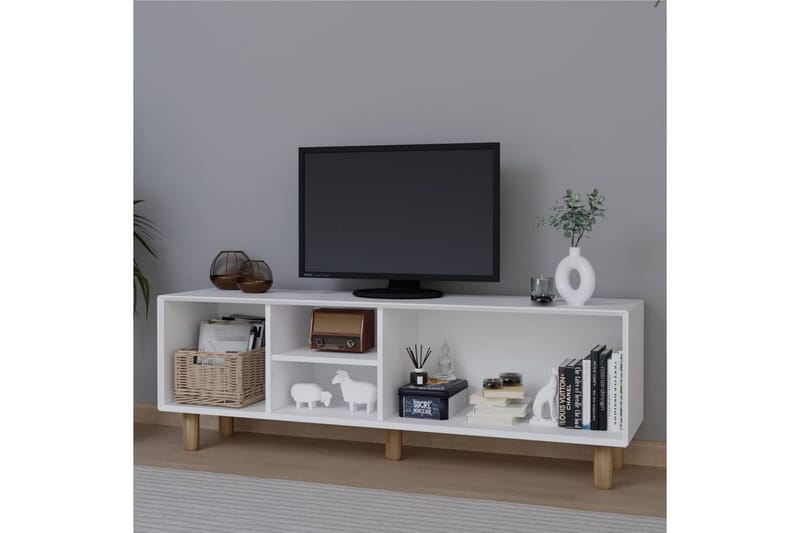 Kuniyoshi Tv-bänk 160 cm - Vit - Möbler - Vardagsrum - Tv-möbler & mediamöbler - Tv-bänkar