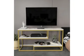 Lorin Tv-bänk 120 cm - Guld - Möbler - Vardagsrum - Tv-möbler & mediamöbler - Tv-bänkar