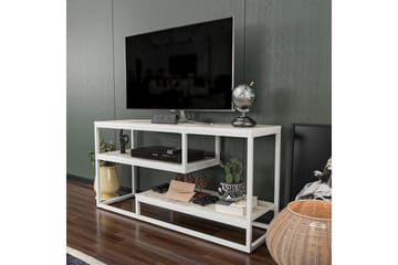 Lorin Tv-bänk 120 cm - Vit - Möbler - Vardagsrum - Tv-möbler & mediamöbler - Tv-bänkar