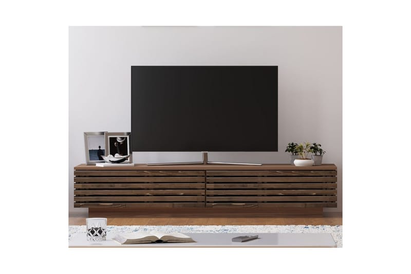 Malric Tv-bänk 180 cm - Natur - Möbler - Vardagsrum - Tv-möbler & mediamöbler - Tv-bänkar