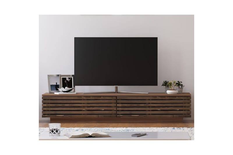 Malric Tv-bänk 180 cm - Natur - Möbler - Vardagsrum - Tv-möbler & mediamöbler - Tv-bänkar