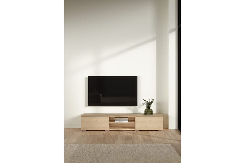 Miwa Tv-stativ 33 cm - Rödfärgat trä - Möbler - Vardagsrum - Tv-möbler & mediamöbler - Tv-väggfästen & mediastativ - Tv stativ & väggfästen