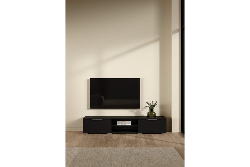 Miwa Tv-stativ 33 cm - Svart - Möbler - Vardagsrum - Tv-möbler & mediamöbler - Tv-väggfästen & mediastativ - Tv stativ & väggfästen