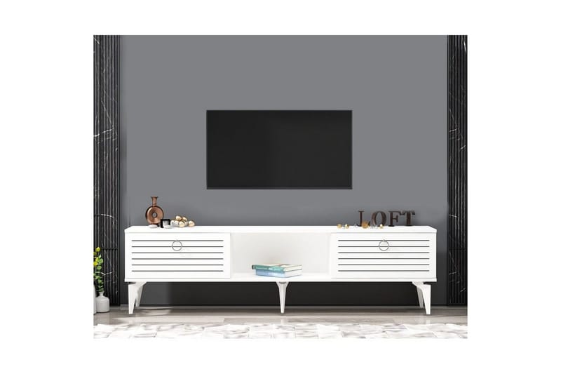 Mula Tv-bänk 150 cm - Vit - Möbler - Vardagsrum - Tv-möbler & mediamöbler - Tv-bänkar