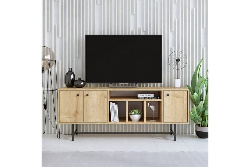 Nagouri Tv-bänk 150 cm - Ek - Möbler - Vardagsrum - Tv-möbler & mediamöbler - Tv-bänkar