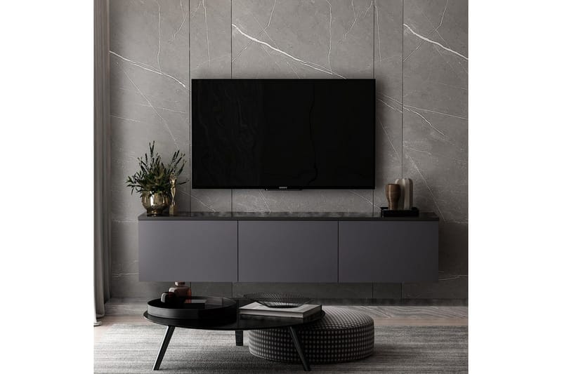 Neon Tv-bänk 160 cm - Antracit - Möbler - Vardagsrum - Tv-möbler & mediamöbler - Tv-bänkar