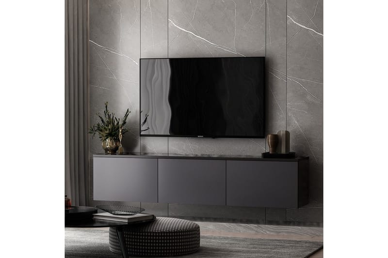 Neon Tv-bänk 160 cm - Antracit - Möbler - Vardagsrum - Tv-möbler & mediamöbler - Tv-bänkar