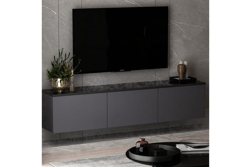 Neon Tv-bänk 160 cm - Antracit - Möbler - Vardagsrum - Tv-möbler & mediamöbler - Tv-bänkar